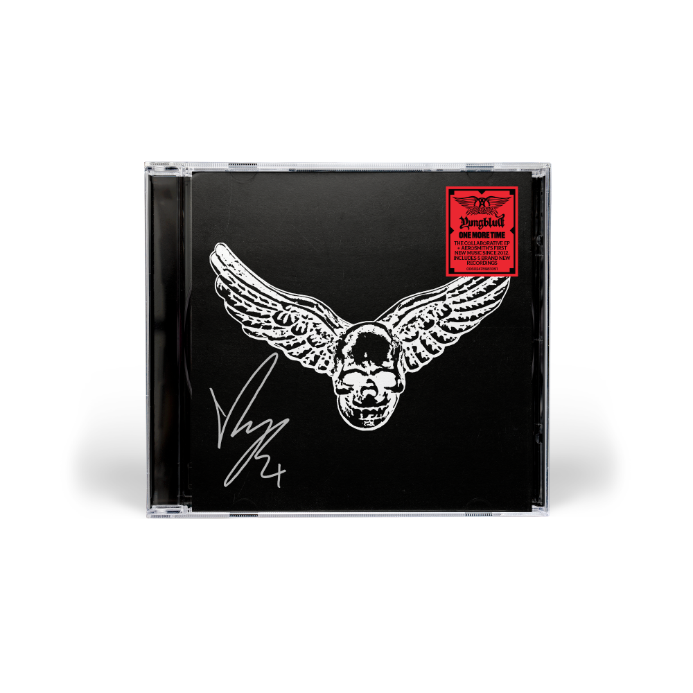 Aerosmith サイン入りCD Aerosmith & YUNGBLUD - One More Time - Signed CD - YUNGBLUD