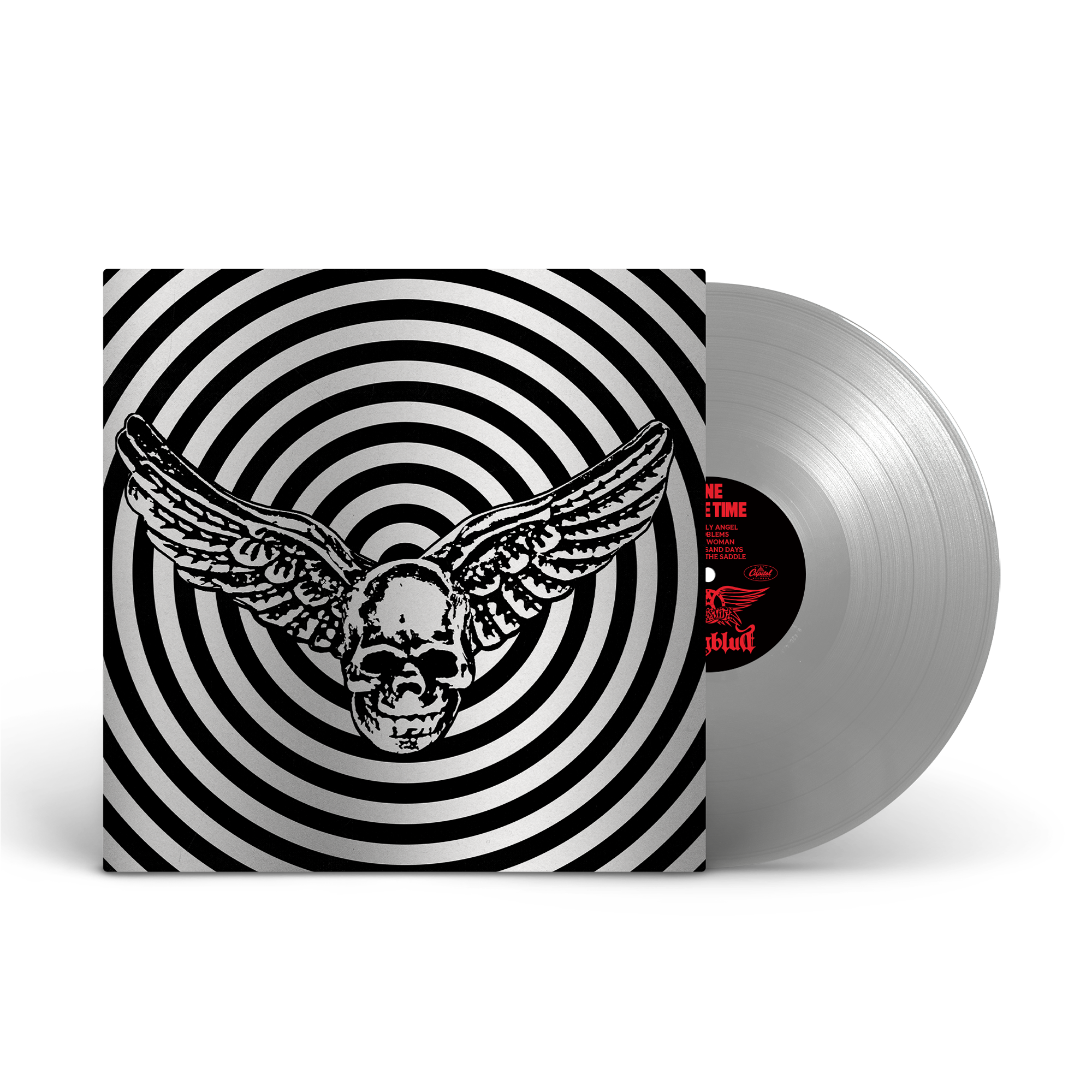 Aerosmith & YUNGBLUD - One More Time - Silver Vinyl (YUNGBLUD Store Exclusive)
