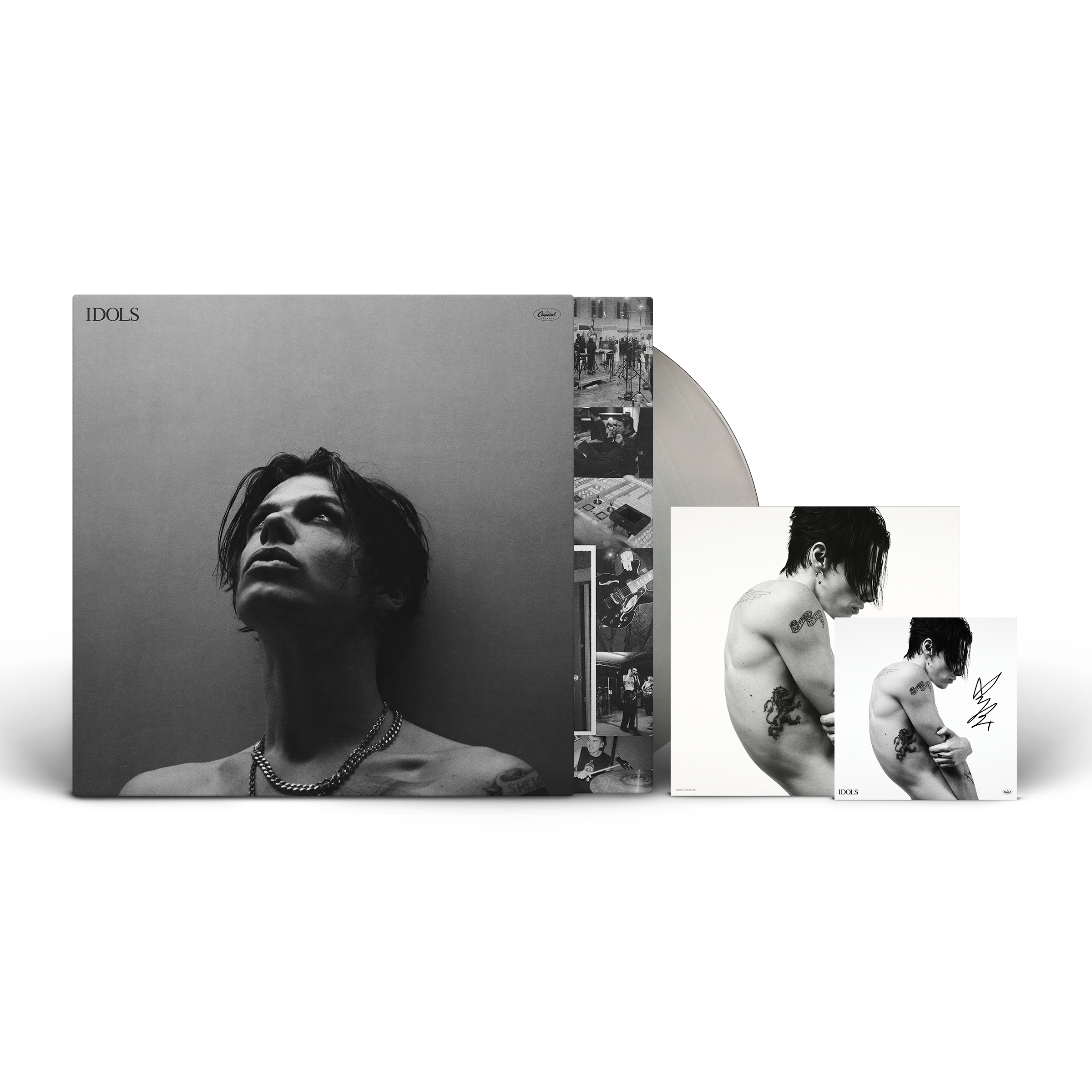 【サイン入り/激レア限定盤】YUNGBLUD レコード Vynyl Idols - Signed Supermoon Silver Vinyl - YUNGBLUD Official Store