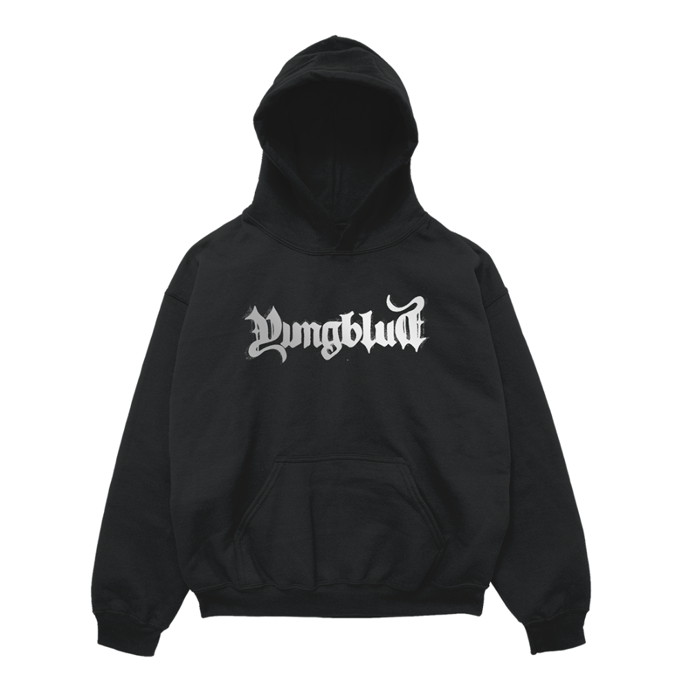 Aerosmith & YUNGBLUD - One More Time - Black Hoodie Front