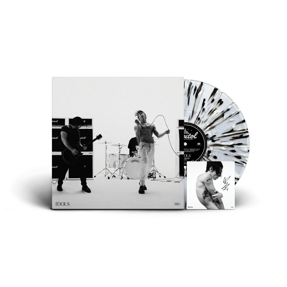 Idols “Shattered State” Splatter Deluxe Vinyl + Signed Art Card
