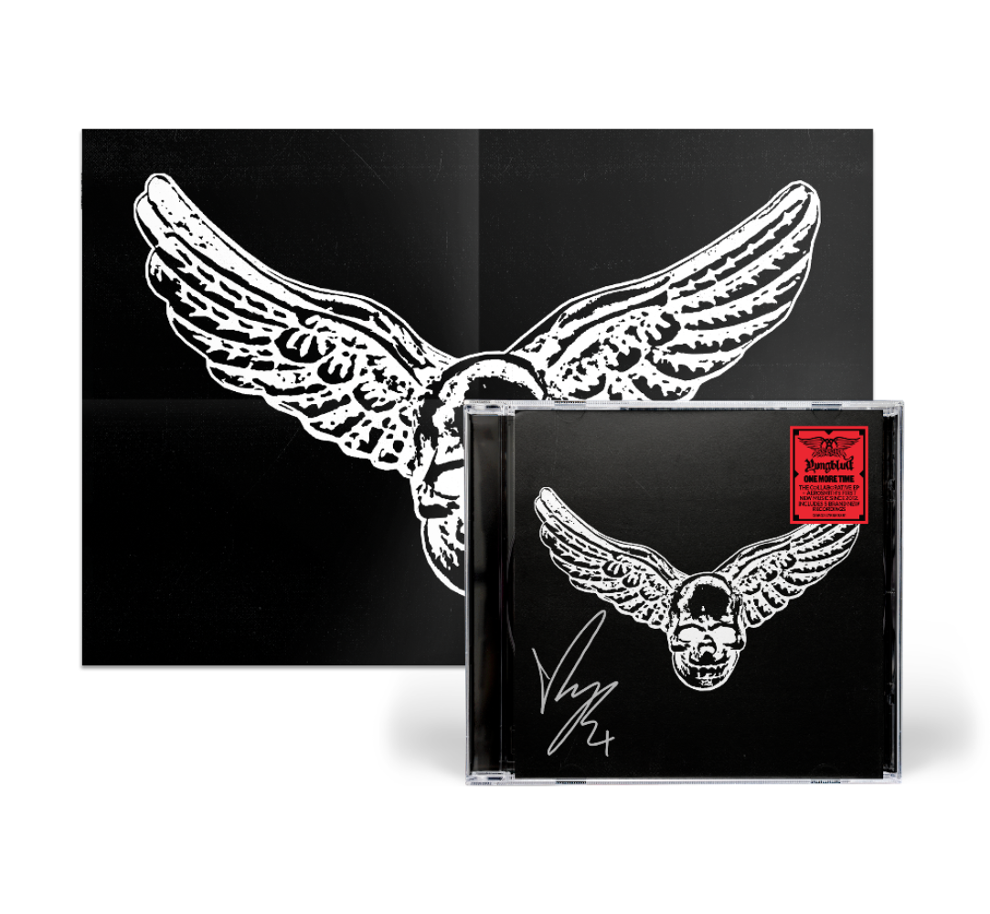 Aerosmith & YUNGBLUD - One More Time - Signed CD 1