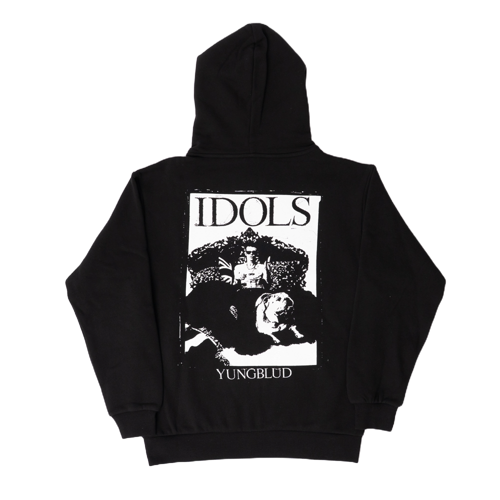 IDOLS ZIP UP HOODIE Back