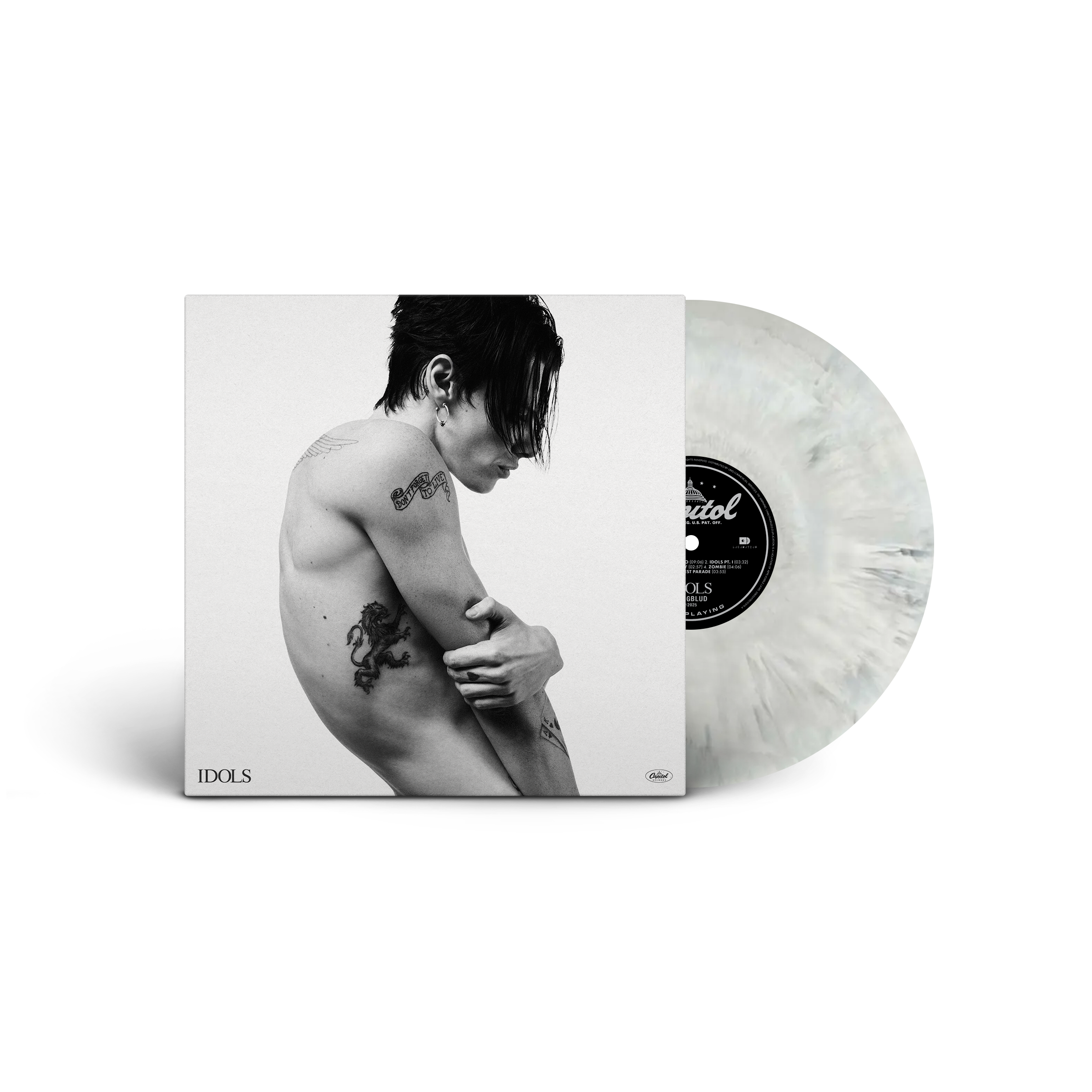 Idols "Distant Smoke" marble vinyl - SIGNED with Disc