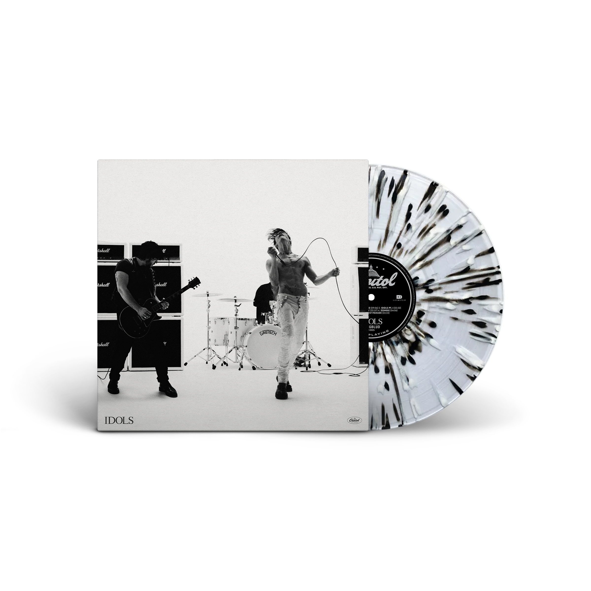 Idols "Shattered State" Splatter Deluxe Vinyl Cover with Disc