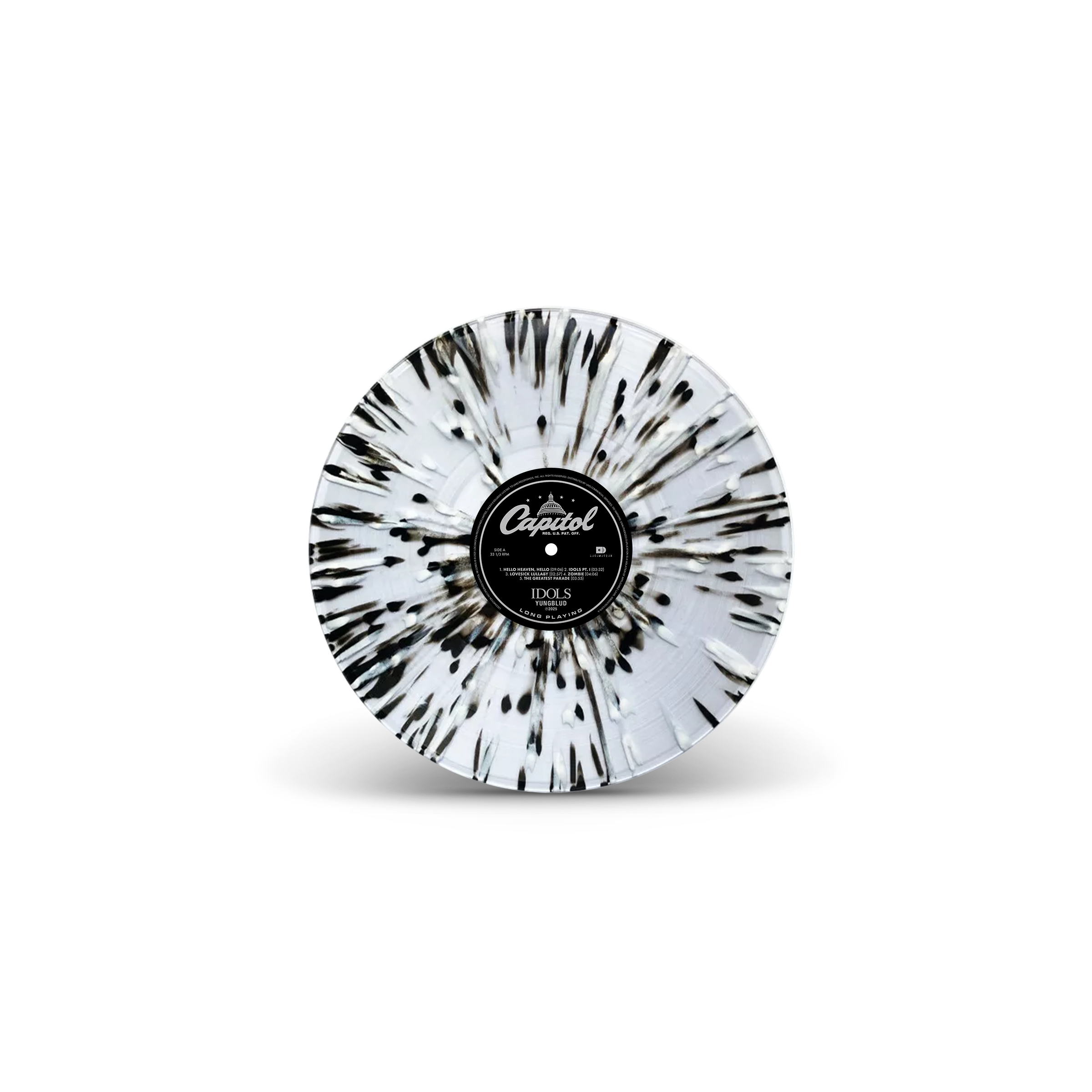 Idols "Shattered State" Splatter Deluxe Vinyl Disc