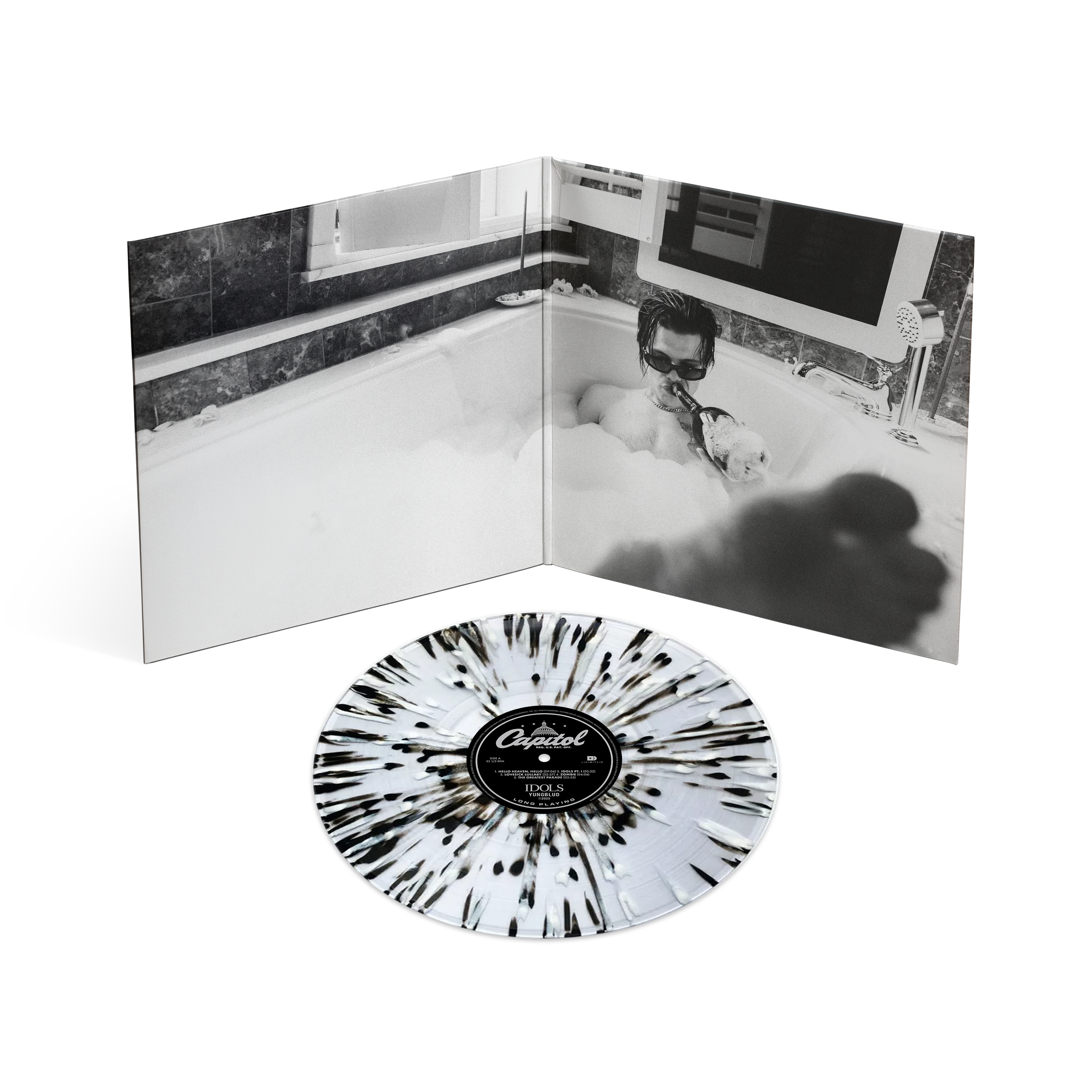 Idols "Shattered State" Splatter Deluxe Vinyl Gatefold with Disc