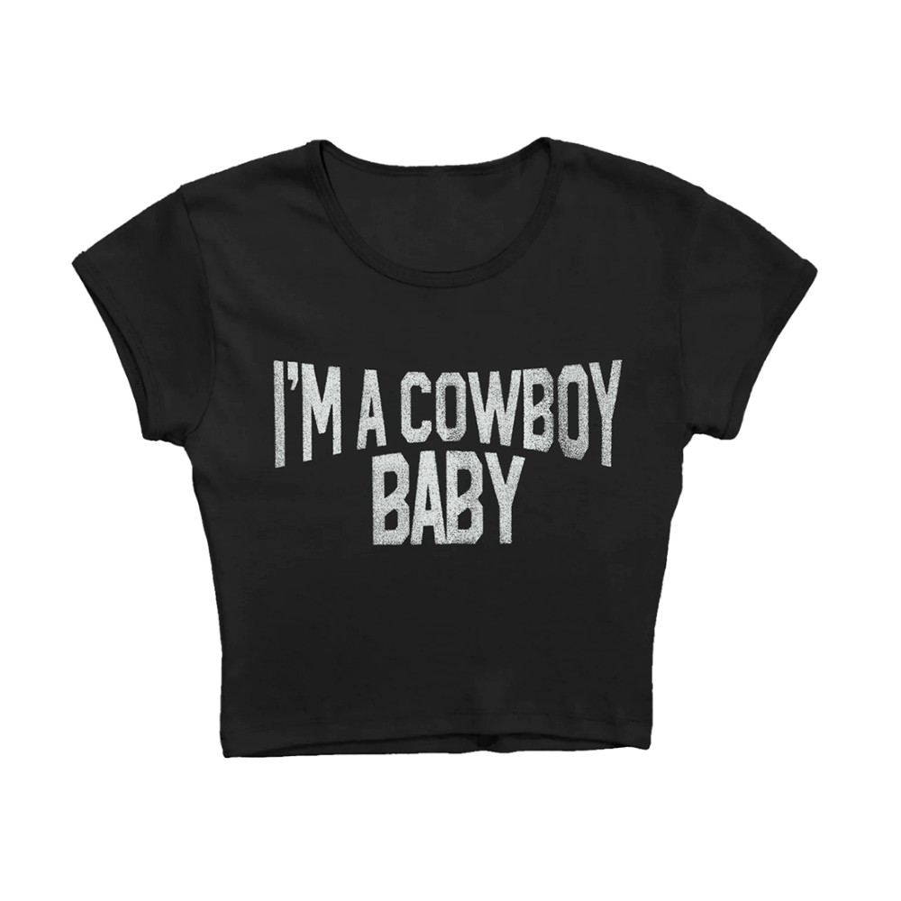 Aerosmith & YUNGBLUD - One More Time COWBOY BABY TEE Front 