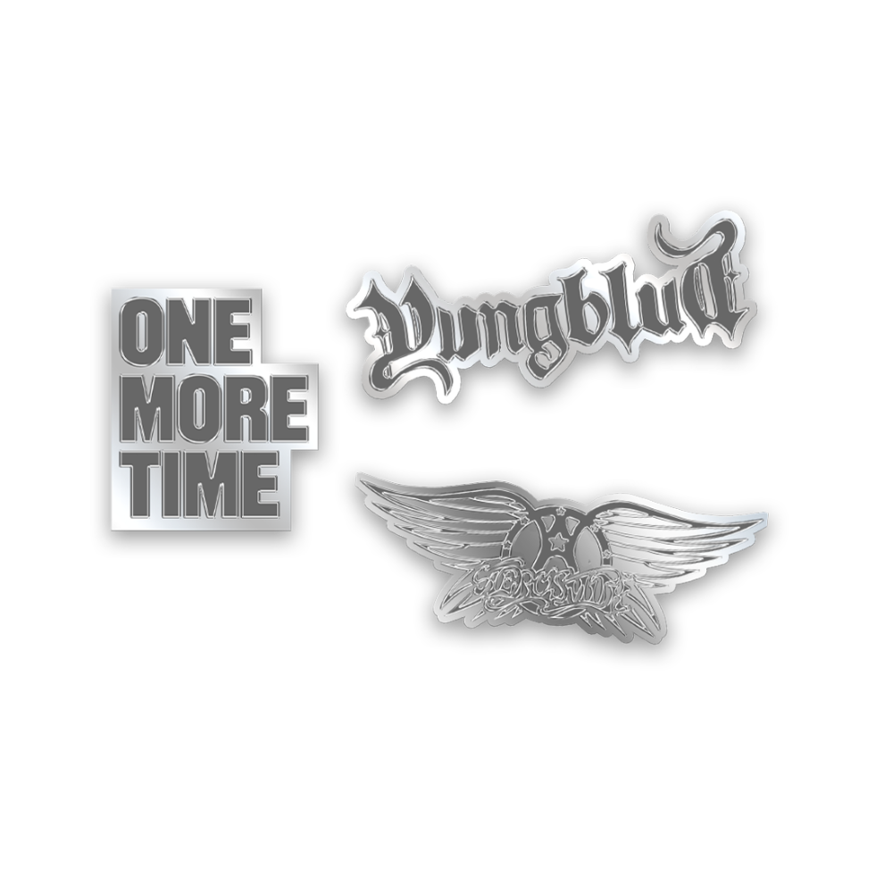 Aerosmith & YUNGBLUD - One More Time PIN SET 