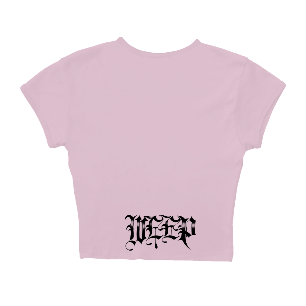 IDOLS WEEP PINK BABY T-SHIRT Back