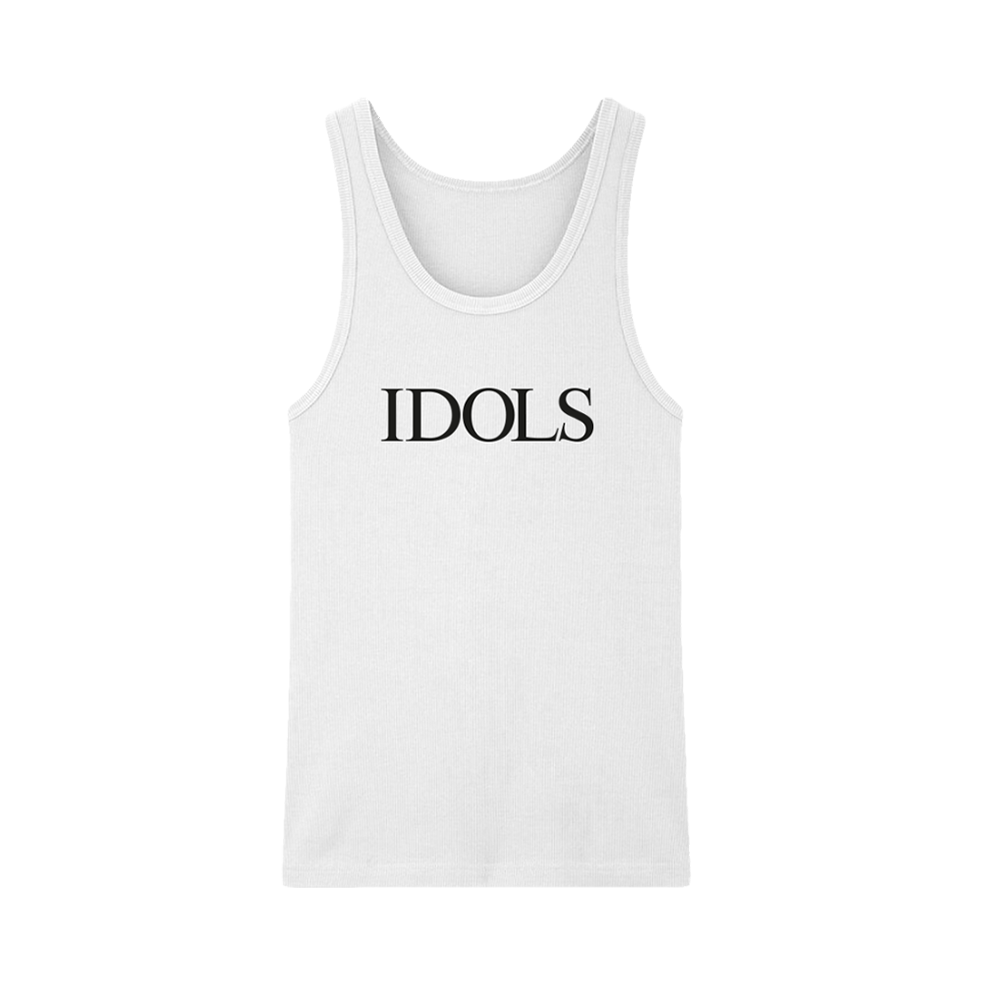 IDOLS WEEP RIBBED TANK Front 