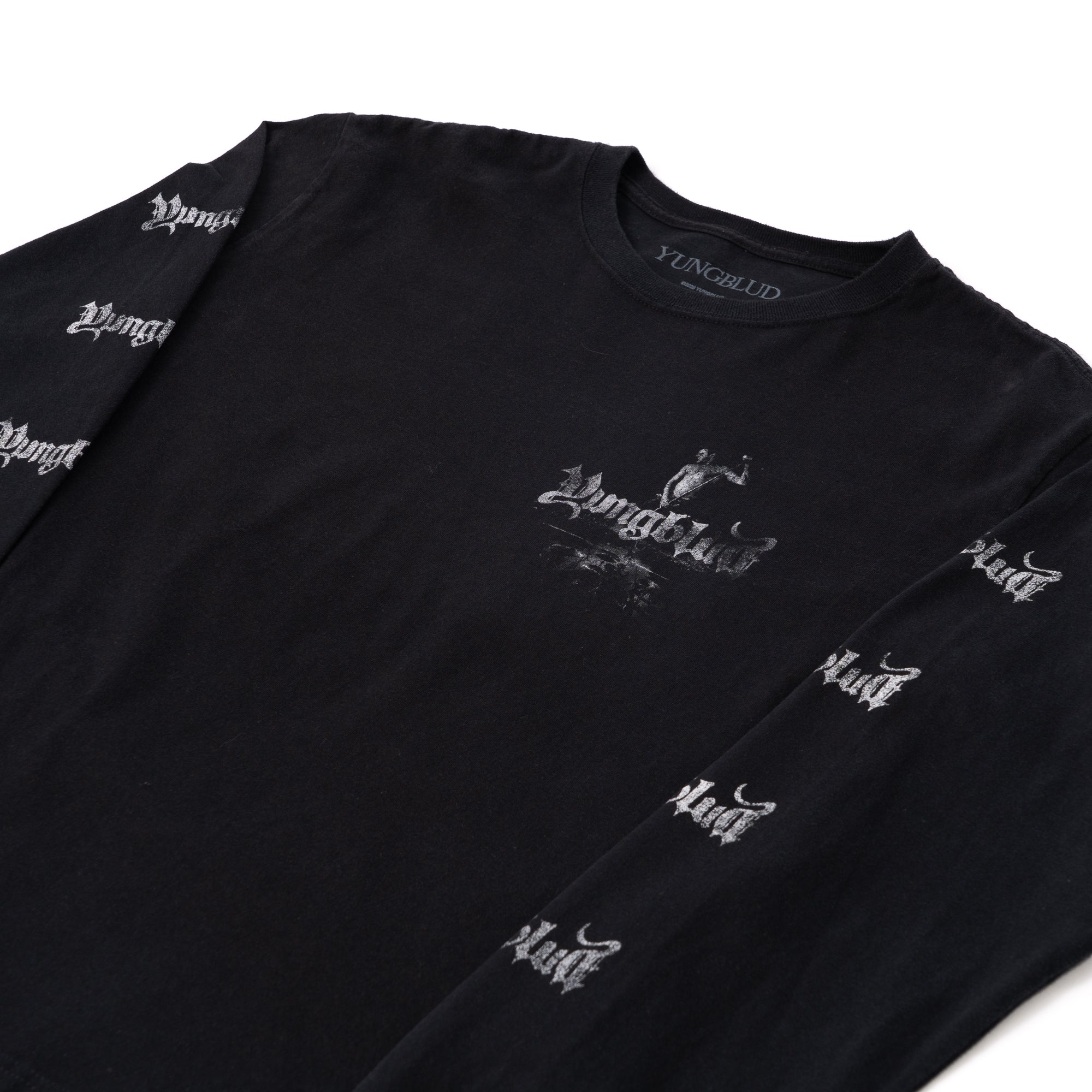 WASHED DATEBACK LONG SLEEVE T-SHIRT