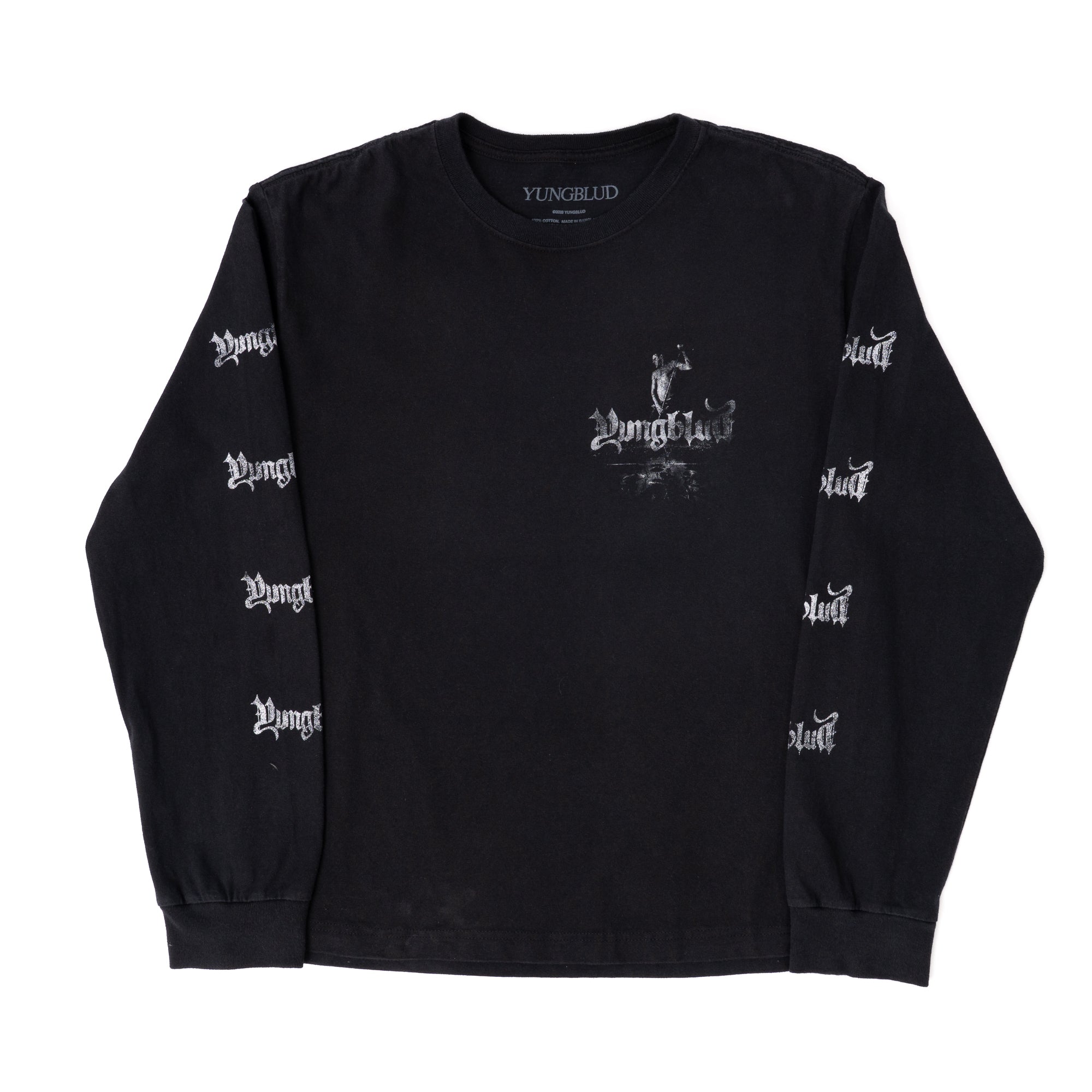 WASHED DATEBACK LONG SLEEVE T-SHIRT