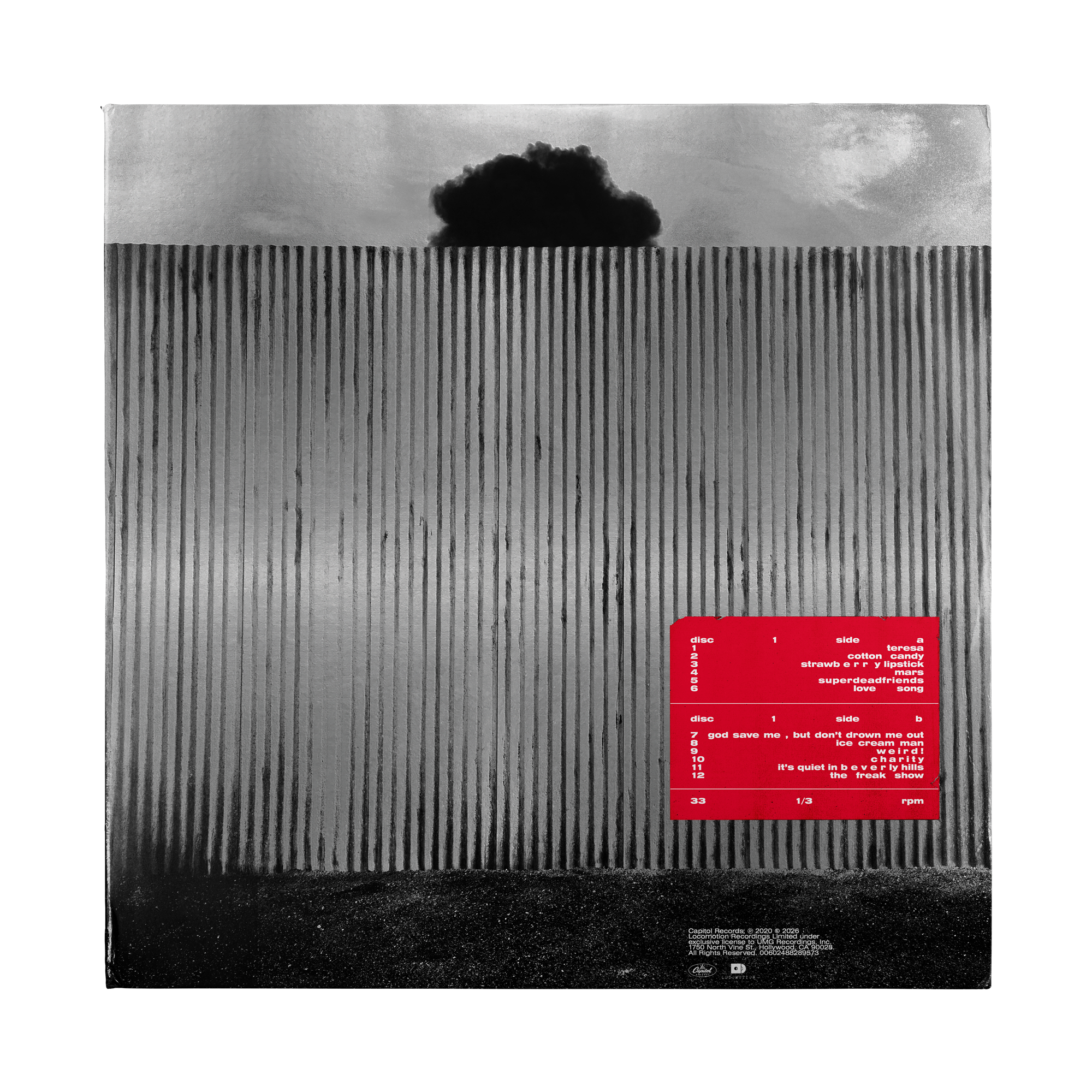 Weird! 5 Year Anniversary Silver Marble Vinyl Back