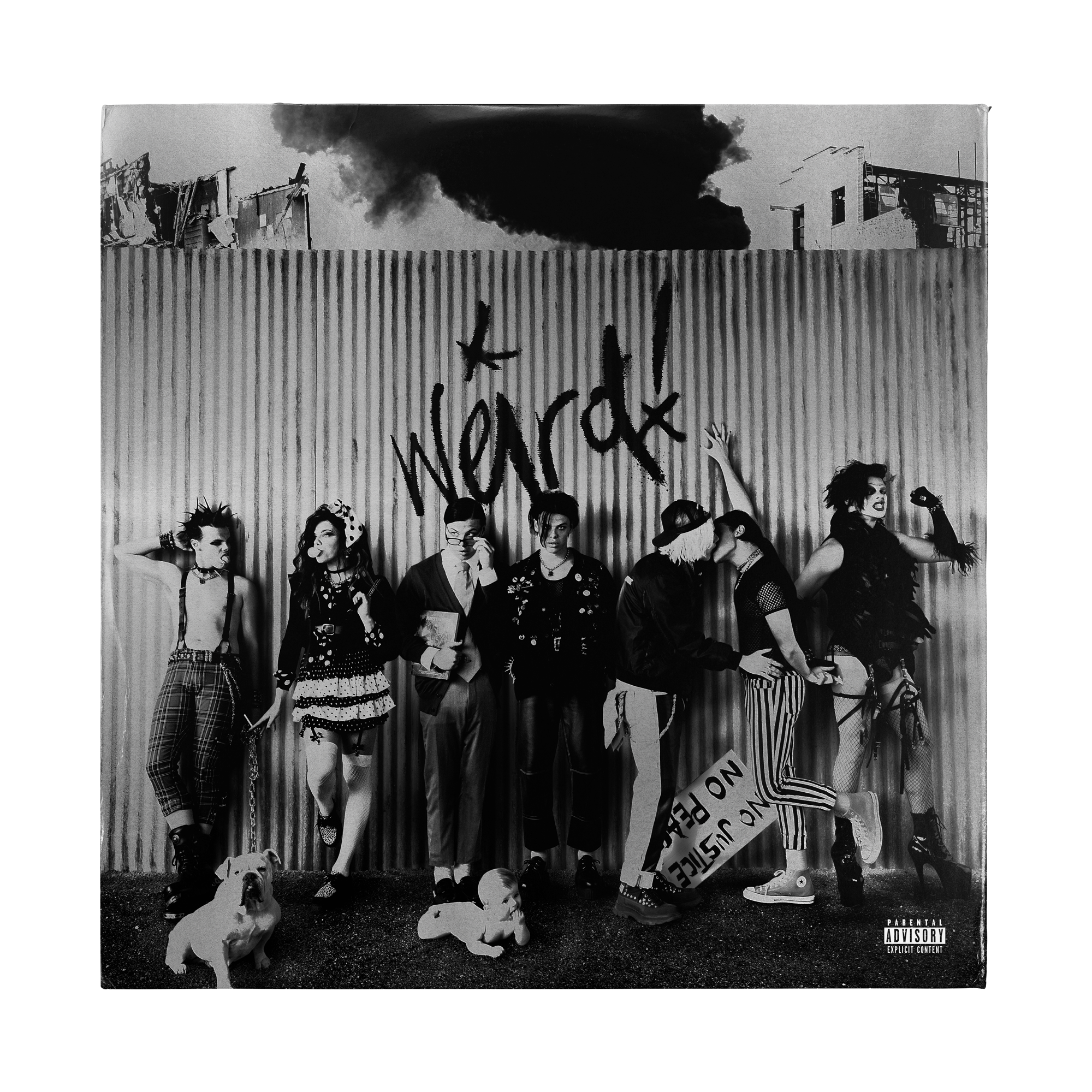 Weird! 5 Year Anniversary Silver Marble Vinyl Front 