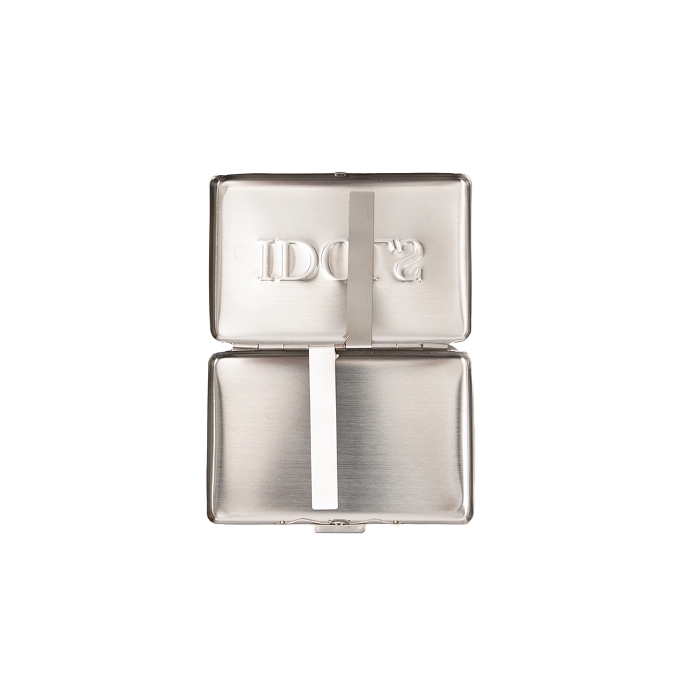 IDOLS METAL CIGARETTE CASE Inside 