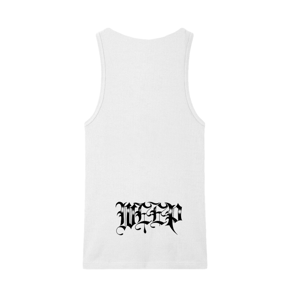 IDOLS WEEP RIBBED TANK Back 