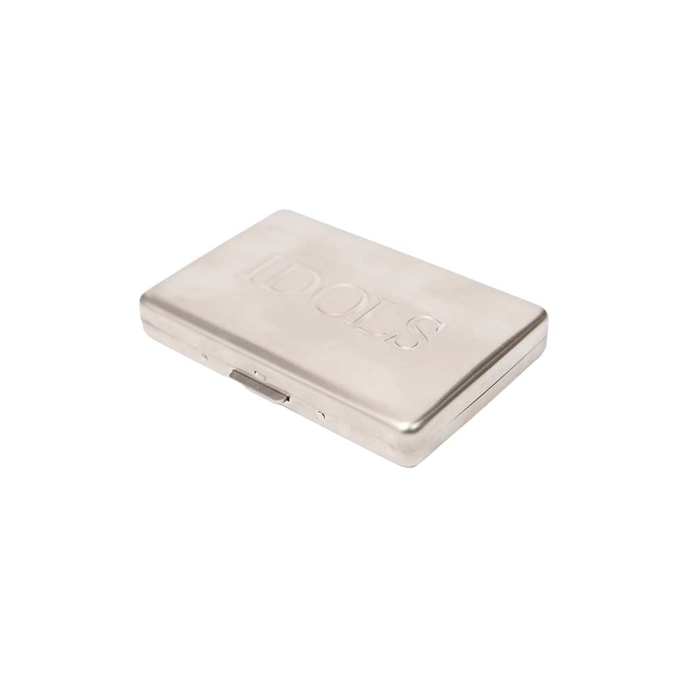 IDOLS METAL CIGARETTE CASE Front 2 