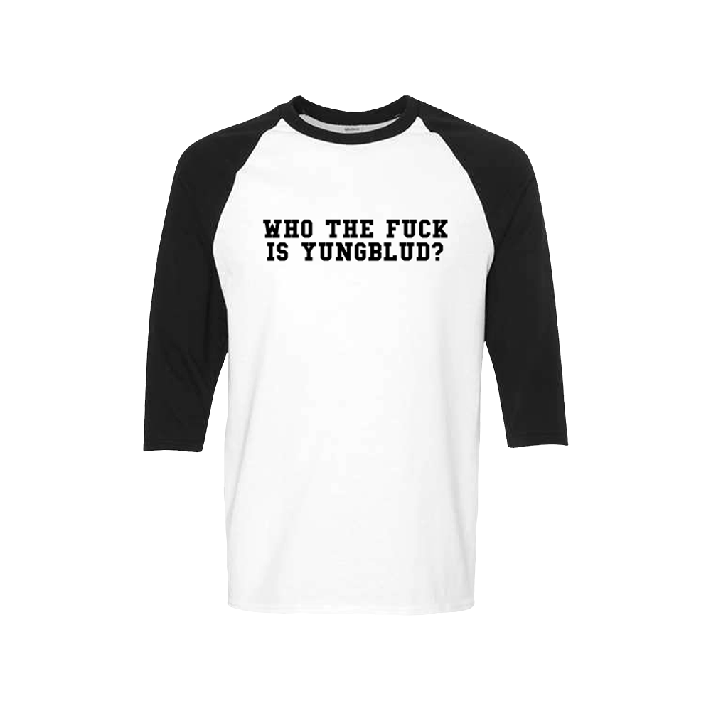 WHO THE FUCK IS YUNGBLUD BASEBALL TEE