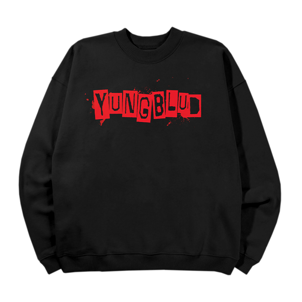 YUNGBLUD LOGO CREWNECK PULLOVER